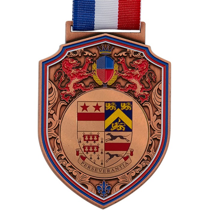 100MM REGAL CUSTOM MEDAL (3MM THICK)  **BEAUTIFUL DESIGN**